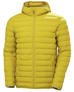 Men Mono Material Hooded Insulator