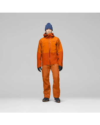 Norrøna lofoten Gore-Tex Jacket Gold Flame Model