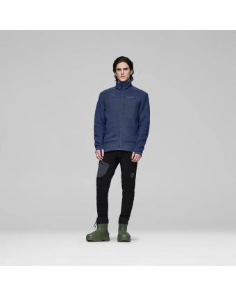 Norrøna trollveggen warm3 Jacket Indigo Night Model