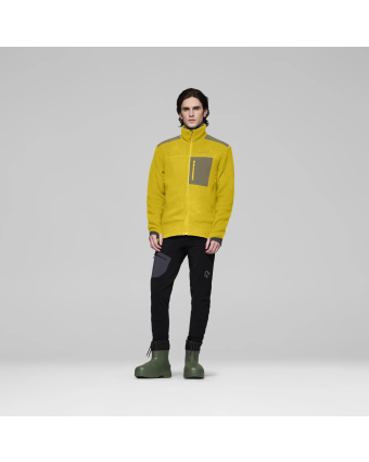 Norrøna trollveggen warm3 Jacket Golden Palm Model