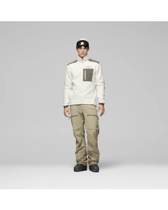 Norrøna trollveggen warm3 Jacket Whisper White Model