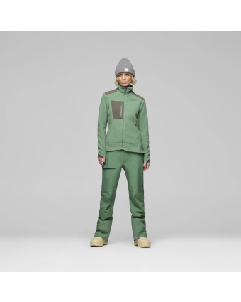 Norrøna trollveggen warm3 Jacket Dark Ivy Model