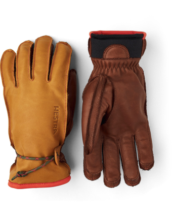 Wakayama 5 finger Navy/Brown 7