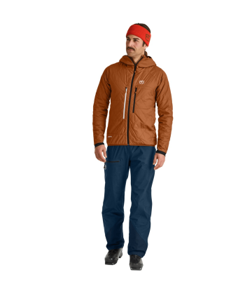Swisswool Piz Boè Jacket Men Bristle Brown