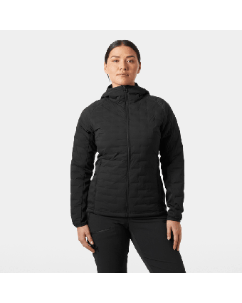 W Hp Hybrid Stretch Hooded Ins