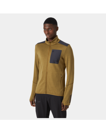 Men Lifa Merino Midlayer Lynx model