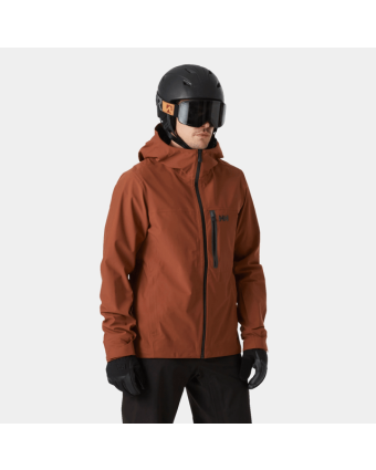 Men Swift 3L Shell Jacket Iron Oxide model
