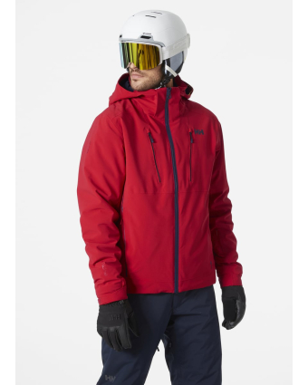 Men Alpha 4.0 Jacket Red model