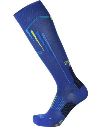 Oxi Jet Compression Ski Socks-S-Blauw