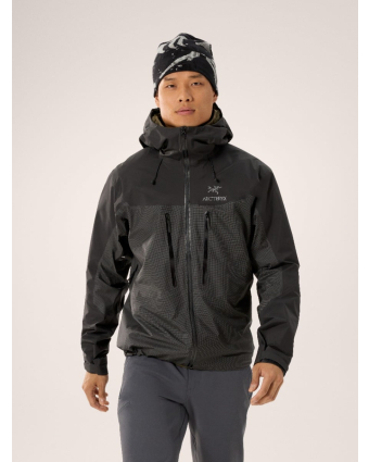 Alpha Jacket Men Black model