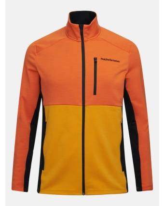 Vertical Mid Zip Jacket Men 