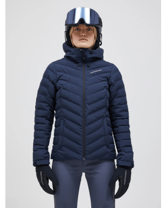 Women Frost Ski Down Jacket Blue Shadow