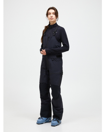 Women Vertical Gore-Tex Pro 3L Shell Bib Pants Black model