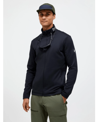 Men Rider Tech Zip Jacket Black model
