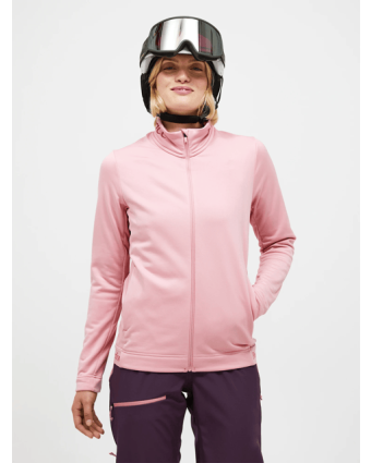 W Rider Tech Zip Jacket-WARM BLUSH XL