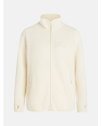Women Pile Zip Jacket