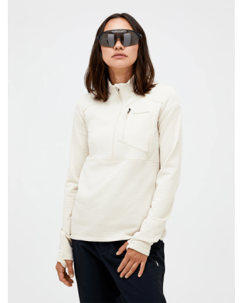 W Trail Polartec Half Zip-SAND FOG XL