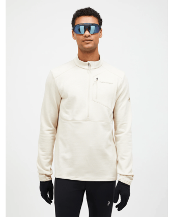 M Trail Polartec Half Zip-SAND FOG 2XL
