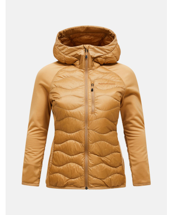 Women Helium Down Hybrid Hood