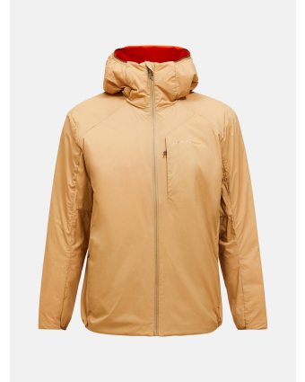 Peak Performance Freelight Reversible Insulated Hood Jacket Men Men SIERRA SAND