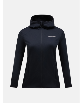 Peak Performance W Light Zip Hood BLACK | G80287$