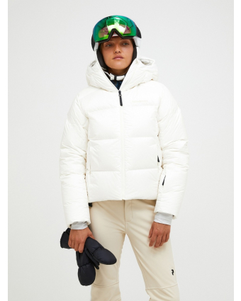 Peak Performance Glissade Down Jacket Jacket Women OFFWHITE