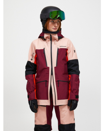 Peak Performance Vertical Gore-Tex Pro 3L Shell Jacket Women Women PEACH FUZZ