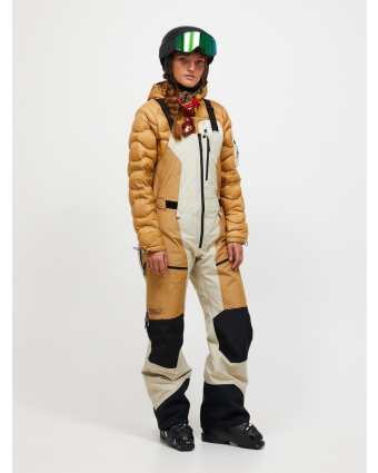 Peak Performance Vertical Gore-Tex Pro 3L Shell Bib Pants Women Women SAND FOG