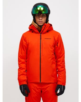 Peak Performance Maroon HIPE® 2L Insulated Shell Jacket Men Men SOLAR BURST