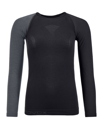 120 Comp Light Long Sleeve W black