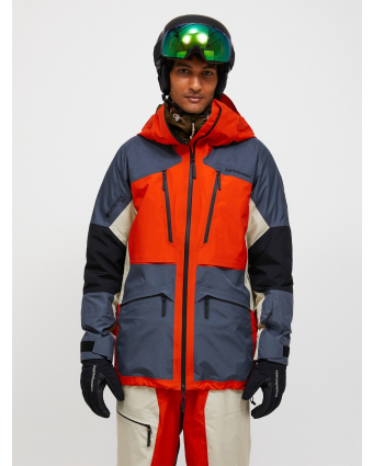 Peak Performance Vertical Gore-Tex Pro 3L Shell Jacket Men Men SOLAR BURST