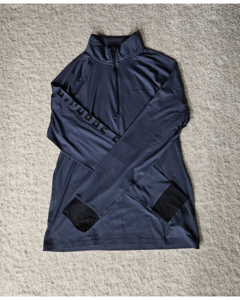 Spirit Half Zip Women Blue Steel