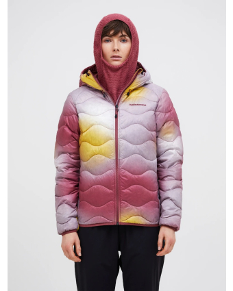 Peak Performance Helium AOP Down Hood Jacket Women