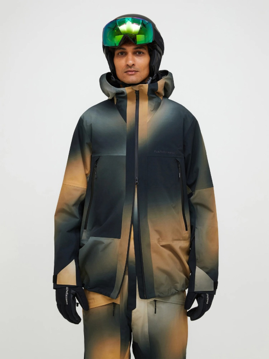 Peak Performance Edge HIPE® 3L AOP Shell Jacket Men model Peak Performance Edge HIPE® 3L AOP Shell Jacket Men model